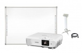 Интерактивная доска EdBoard 78'' + универсальный проектор Epson EB-X39