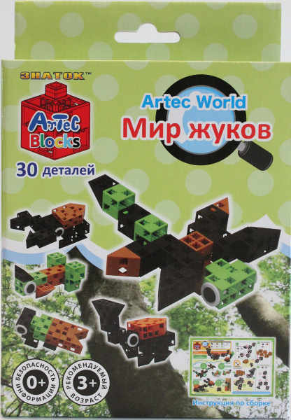 "Мир жуков" конструктор ArTeC Blocks World