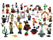 Сказочные и исторические персонажи. LEGO
