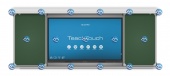 Раздвижная система аудиторных досок + интерактивная панель Teach Touch 4.0 65''